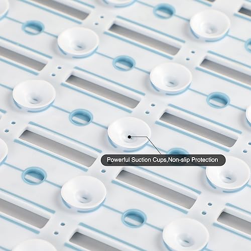 WELTRXE Bath Mat Non Slip Anti Mould, Anti Slip Shower Mats - Image 4