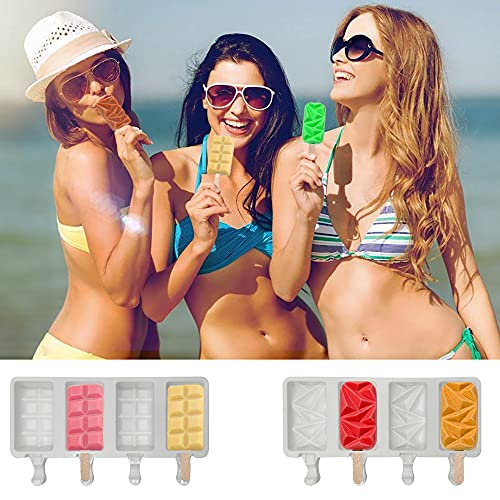 Sonku, stampi per ghiaccioli, a 4 cavità, forma