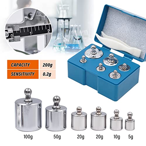 Naoedeah 200G Balance Scale Lab Scale Mechanical Double Balance Scale With Weights For Analytical Balance Laboratory Scale For Science Experiments #TOP4