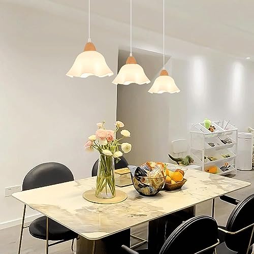 Lámpara de techo floral para iluminar tu dormitorio con encanto francés E27 5