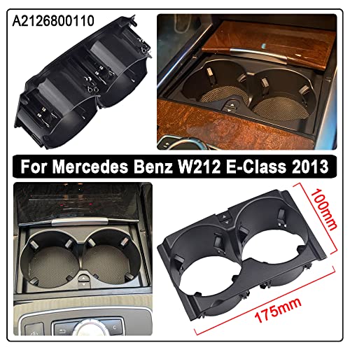 Portavasos para consola central de carro Mercedes W212 E-Class 2010-2013 miniatura 5