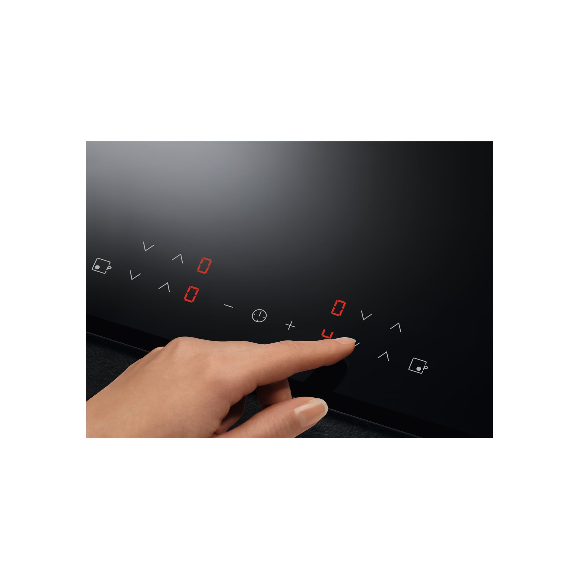 AEG 3000 Series Radiant Hob Ceramic, HK634060XB, 60cm 4 Zones, Ceramic Hob with Stainless Steel Frame — view 3