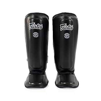 Amazon.com : Fairtex SPK9 Youth Shin Guards PU Leather