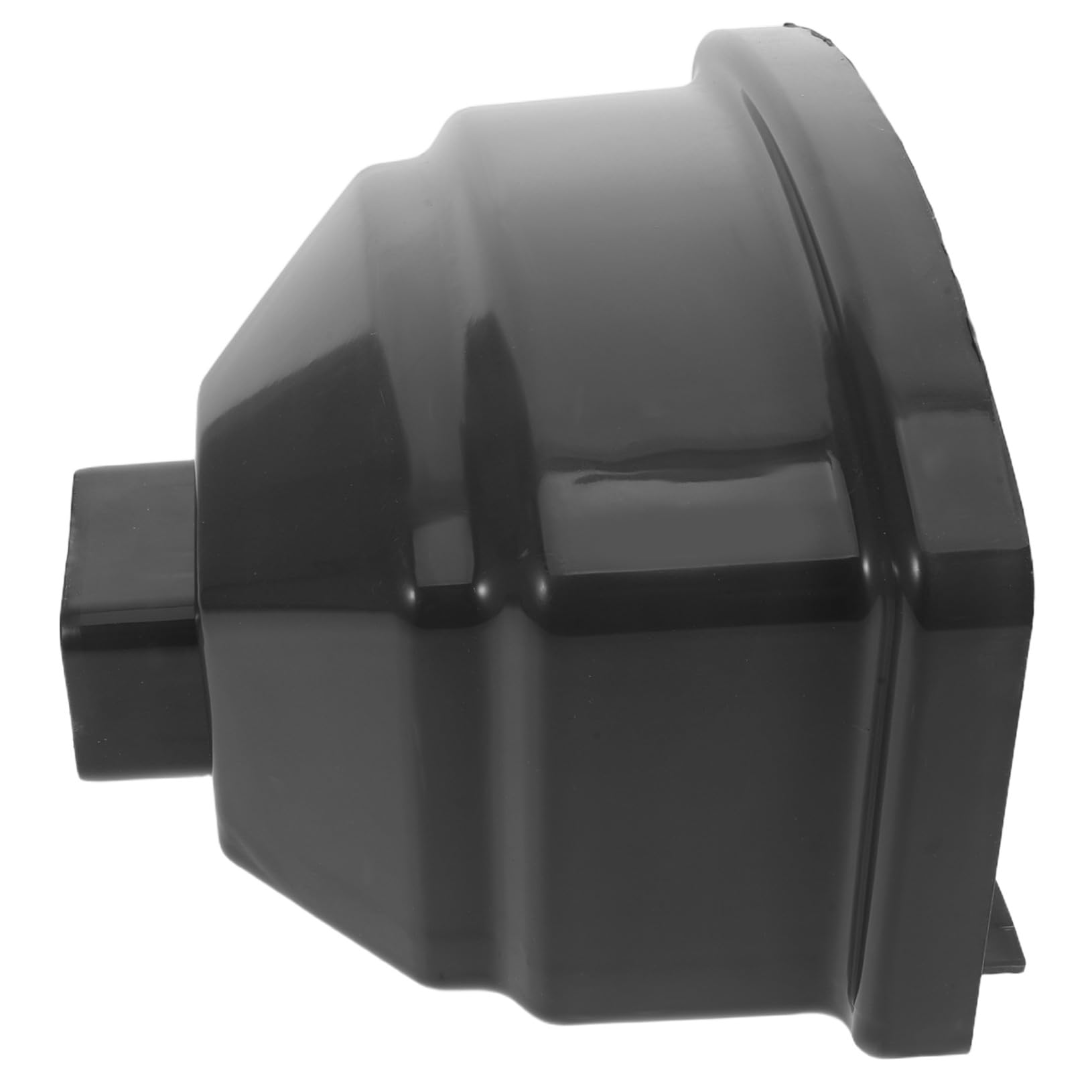 LIFKOME Conector Bajante Plástico para Canalón de Agua Lluvia Embudo Curvado para Desvío y Recolección de Agua de Lluvia Adaptador Resistente de PVC para Sistema de Drenaje Compatible con
