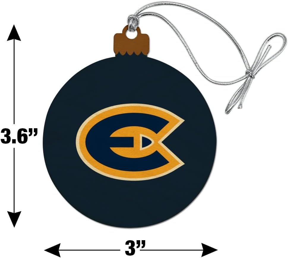 GRAPHICS & MORE University of Wisconsin-Eau Claire Primary Logo Wood Christmas Tree Holiday Ornament - Image 6