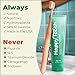 Happy Tooth Hydroxyapatite Toothpaste, Fluoride Free, Natural Whitening for Kids, Toddlers and Adults, SLS Free, Enamel Safe, Dentist Formulated with Clean Ingredients, Fresh Mint Flavor, 4.0 oz