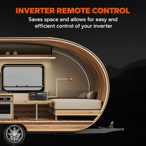 Image of LiTime 12V 3000W Pure Sine Wave Power Inverter, 6000W Surge Power for RVs