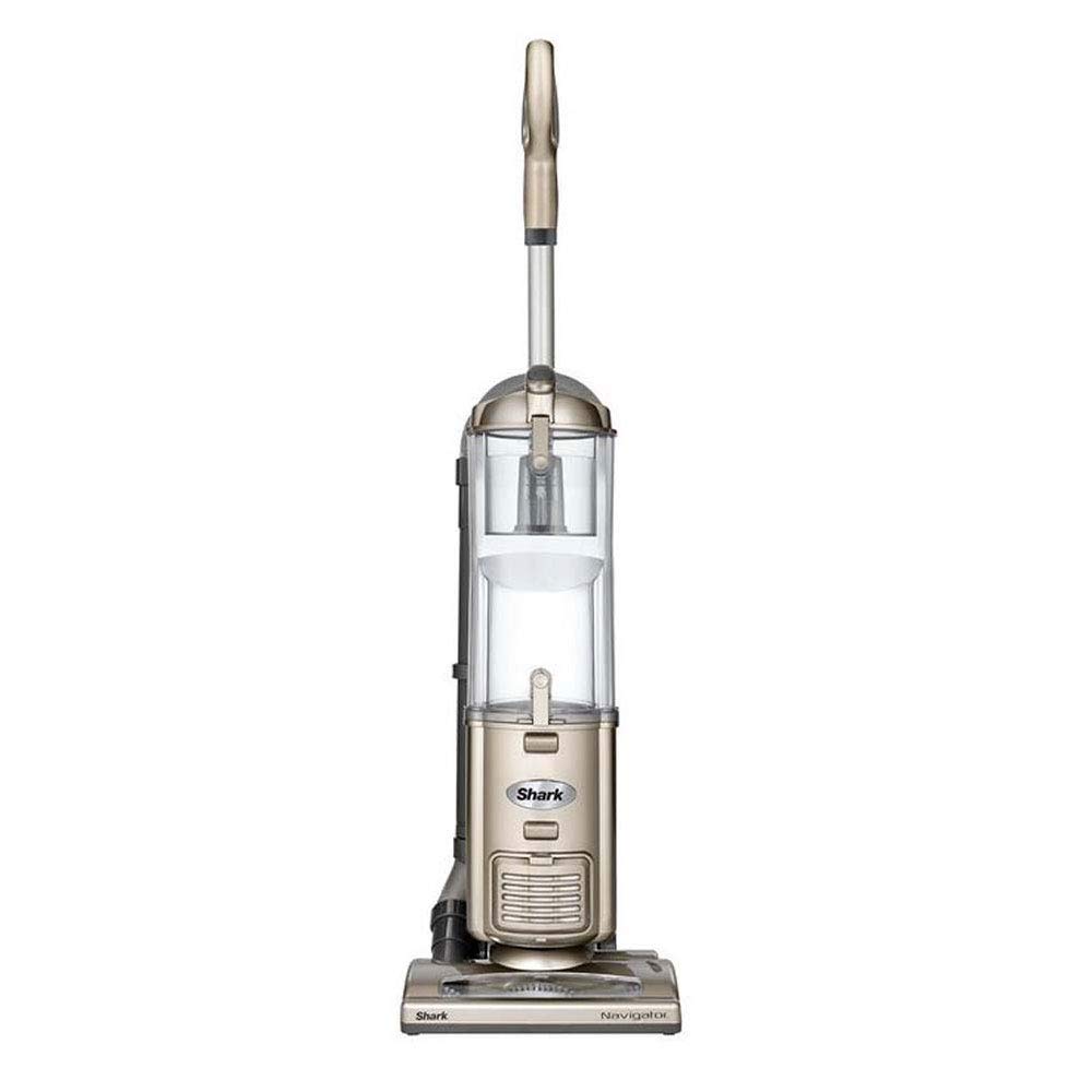 Shark Navigator Deluxe Upright Corded Bagless Vacuum for Carpet and Hard Floor with Anti-Allergy Seal (NV42), Champagne
