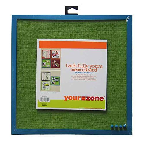 Decorative Memo Board Push Pin Bulletin Board Green 14 x 14 Amazon.in