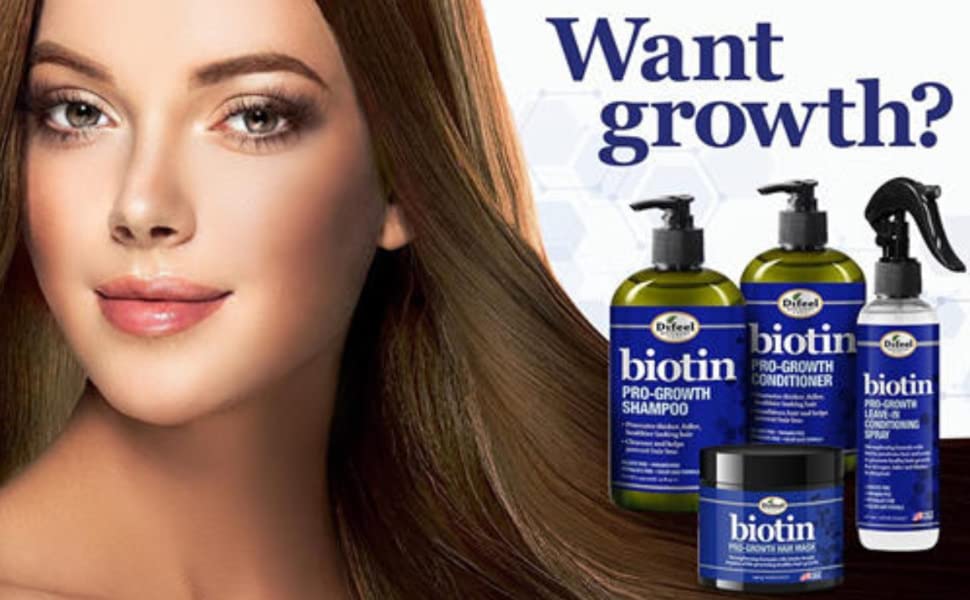 Miniatura 7 de Difeel Aceite para el cabello de biotina prémium de 7.1 oz. - Juego de regalo de lujo de 2 piezas