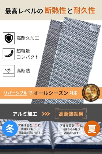 DANISH BLUE 395g キャンプマット 20mm厚