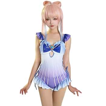 Amazon | 原神 珊瑚宮心海 水着 コスプレ衣装 夏 温泉 水泳