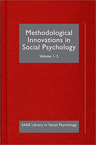 Methodological Innovations in Social Psychology (SAGE Library in Social Psychology)