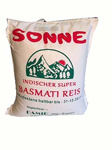 Hochwertiger Sonne Basmati Reis 10 Kg Khorshid Domsiah super basmati rice riz polo berenj
