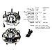 Centric (402.67021) Wheel Hub Assembly
