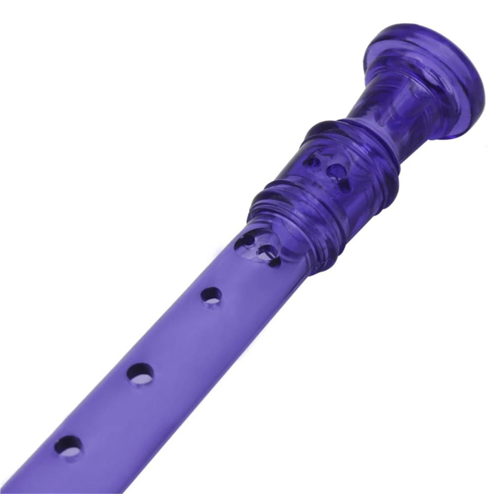 Flauto Dolce Professionale Registratore Acuti Staccabile In ABS (strumento A Fiato)(Blue)