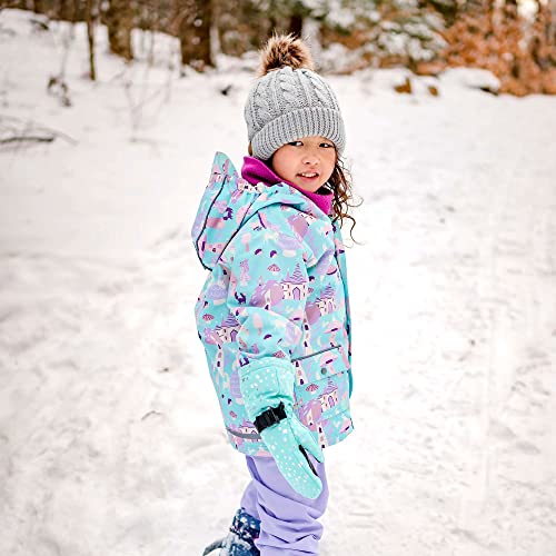 Image of JAN & JUL Waterproof Fleece Lined Rain Jacket, Raincoat for Toddlers and Kids