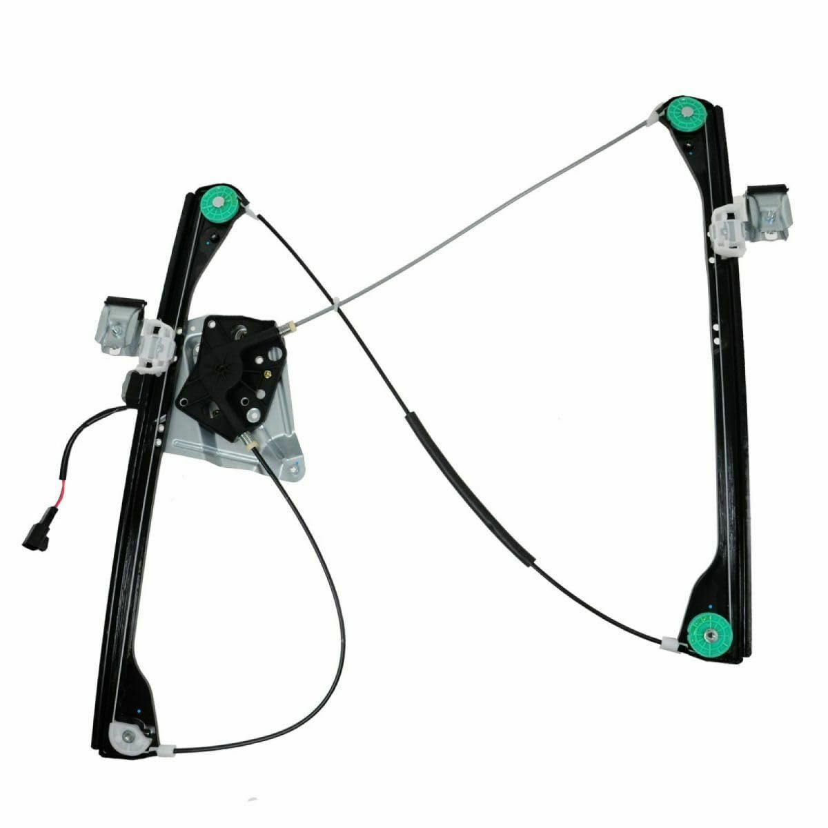 OKJHFD Car Window Regulator Front Driver Side Power W/Motor for Buick for Rendezvous 3.4L 2002-2005 & 3.6L 2004-2006 & 3.5L 2006-2007,for Pontiac for Aztek 3.4L 2001-2005 Nylon-Gear Material