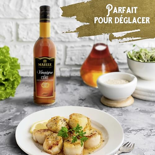 Vinaigre De Cidre Adouci Au Jus De Pommes Concentré Maille La Bouteille De 50cl - vue 5