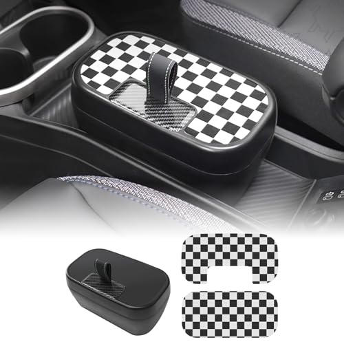 FDAIUN Caja de almacenamiento para consola central, reposabrazos, organizador para Mini Cooper S F65 F66 2024 2025, transmisión automática, accesorios, compartimento de almacenamiento en la consola