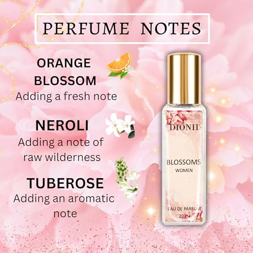 Image of Dionii Eau De Parfum Gift Set for Women | SEA NYMPH, BLOSSOMS Perfume Set | Long Lasting Fragrance (2 x 20ml Each)