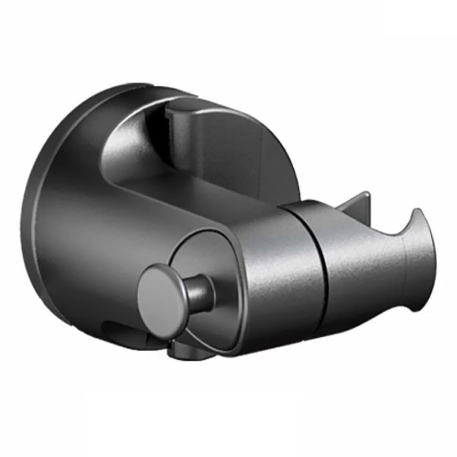 Portable Sturdy ABS Suction Shower Sprayer Holders Bathroom Accessory for Easy Installation in Bathroom Setting Easy Installion Shower Holders
