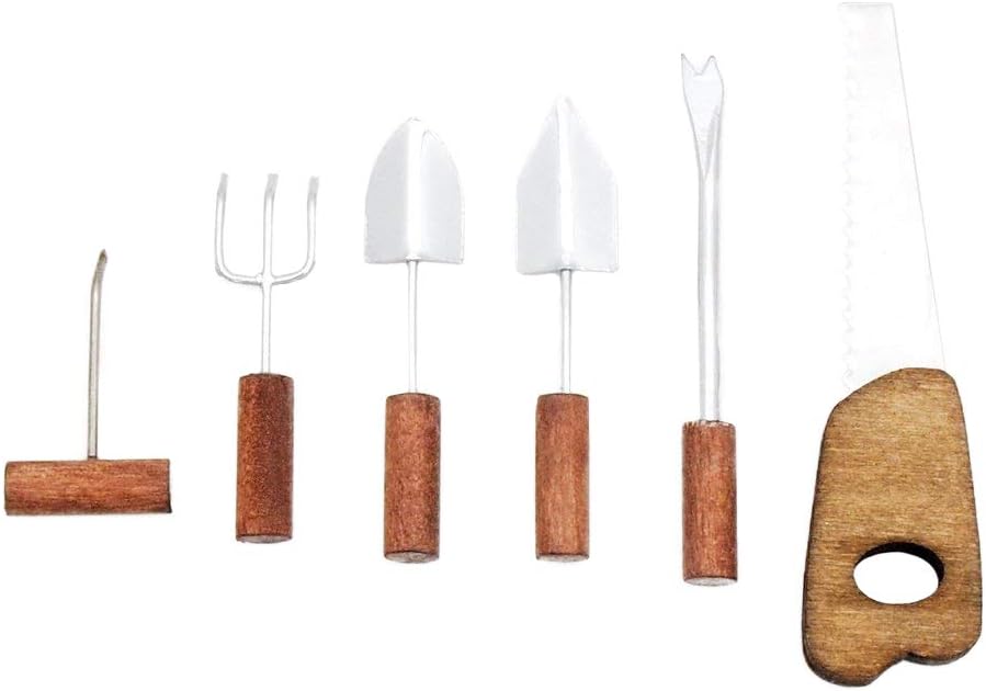 Odoria 1/12 Scale Dolls House Garden Tools Miniature Garage Shed Dollhouse Accessories