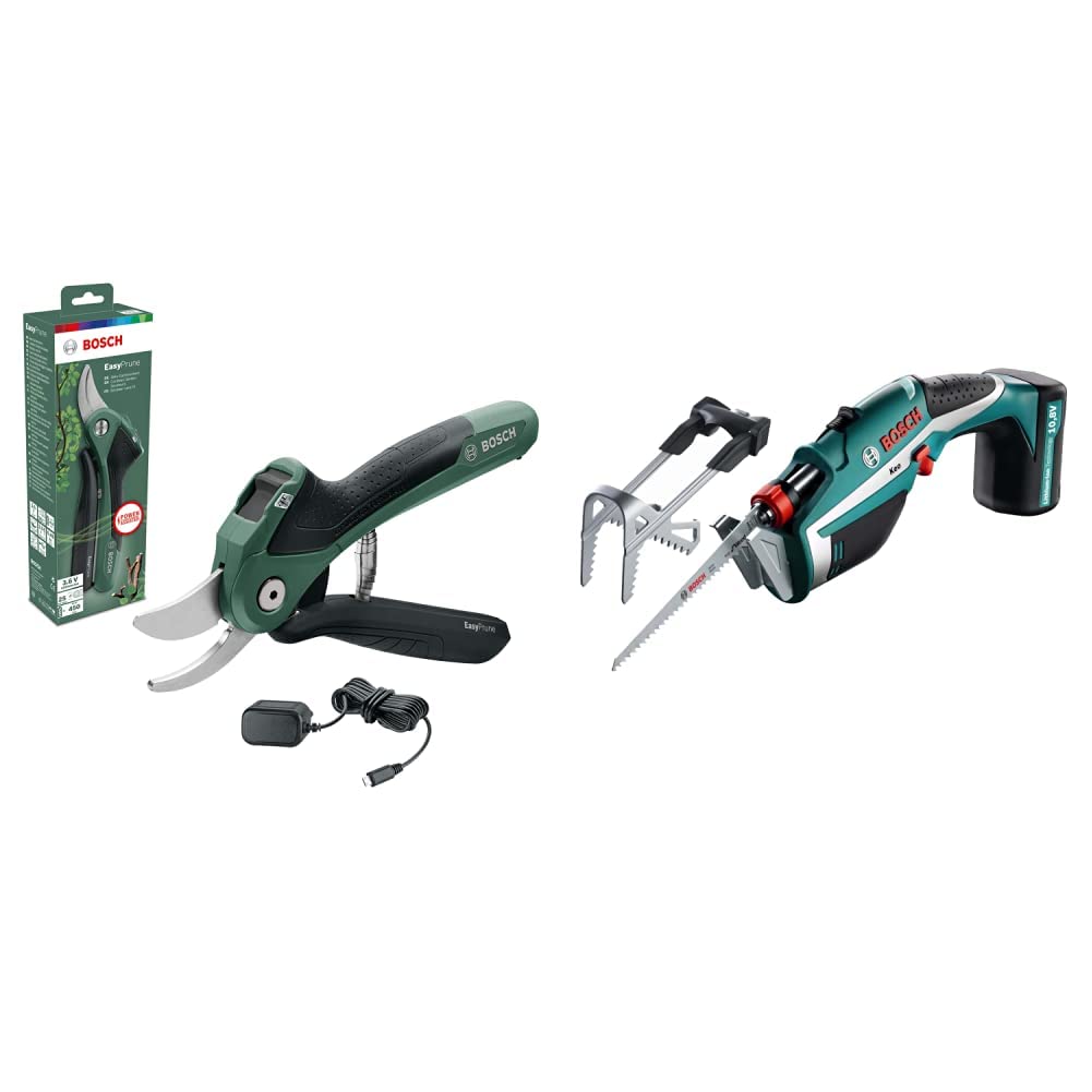 Buy Bosch Cordless secateurs EasyPrune & Bosch Cordless Garden Saw Keo ...