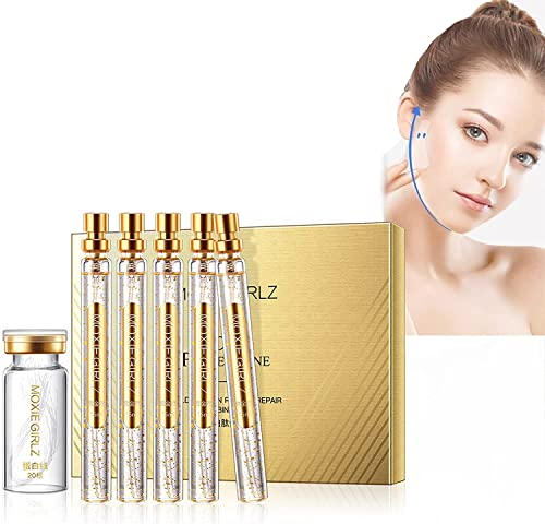 InstaLift Protein Thread Lifting Set, Soluble Protein Thread and Nano Gold Essence Combination, Absorbable Collagen Thread for Face Lift, Reverse Collagen Serum for Face