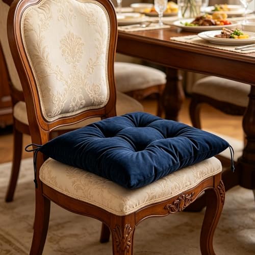 Coussin de chaise d'extérieur confortable pour soulager les assises rigides