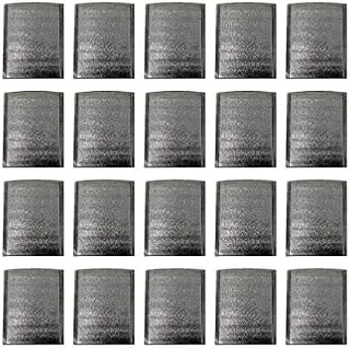 Hemoton 50pcs Thermal Insulated Bubble Mailers Food Grade Padded Envelopes Food Shipping Bags for Fragile Mailing Packing (20x20CM)