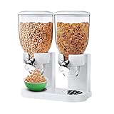 Dispensadores de Cereales con Capacidad de 2L Cada Uno, Dispensadores de Alimentos Secos de Sellado Hermético, Despachador...