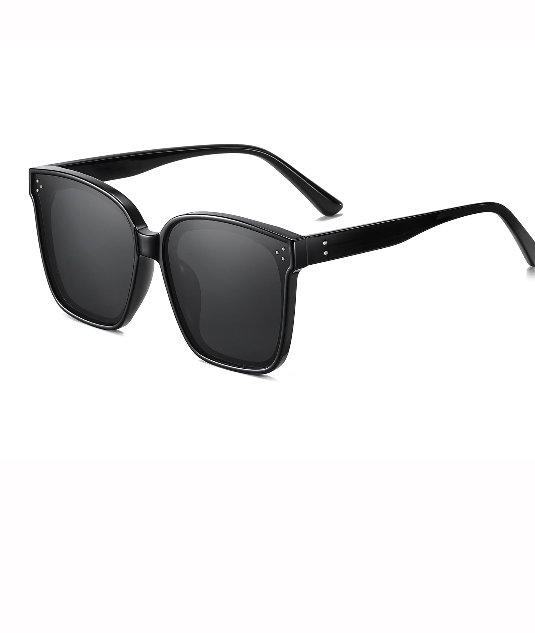 Oversized Polarized Sunglasses Women Men Fashion Square Retro Trendy Sun Glasses Sunnies Driving SY6038