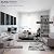 BUBOS 2-Pack Fabric Acoustic Panels 23.6x11.8x1", Self-Adhesive Sound Panel