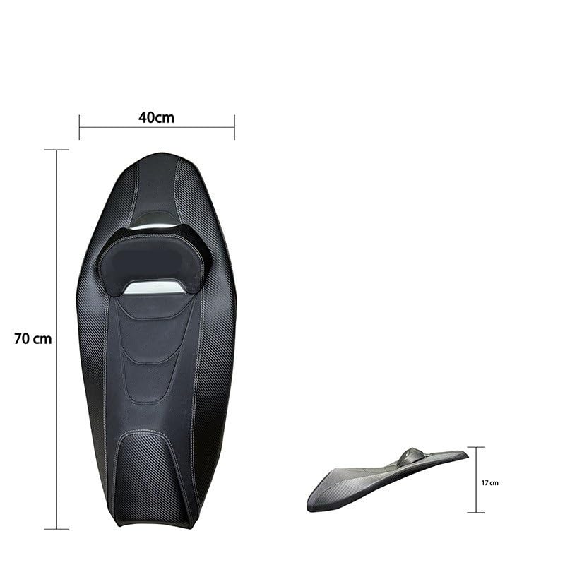Cojín de asiento modificado PCX 160 para evitar dolores de espalda 3