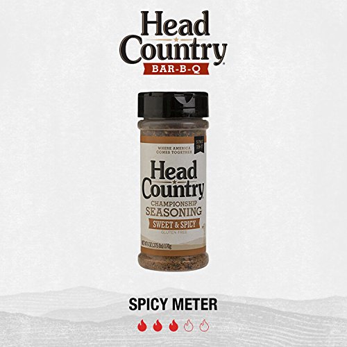 Head Country HC63666 Bar-B-Q Championship Seasoning, Sweet & Spicy | Gluten Free, Msg Free Barbecue Seasoning thumb #1