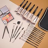 Makeup Brushes 22Pcs Professional Makeup Brush Set Blending Foundation Powder Blush Concealers Eyeshadow Eyebrow Eyeliner Brushes Premium Synthetic Make up Brushes Set with Brush Bag - Image 8