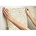 RoomMates RMK10700WP Metallic Gold Leopard Peel and Stick Wallpaper, 20.5