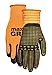 MidWest Gloves and Gear 94P12-LX-AZ-12 Max Gripping Glove, 12 Pair Pack, Orange