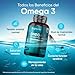 Omega 3 Cápsulas de Alta Dosis 2010mg, Aceite de Pescado Puro 240...