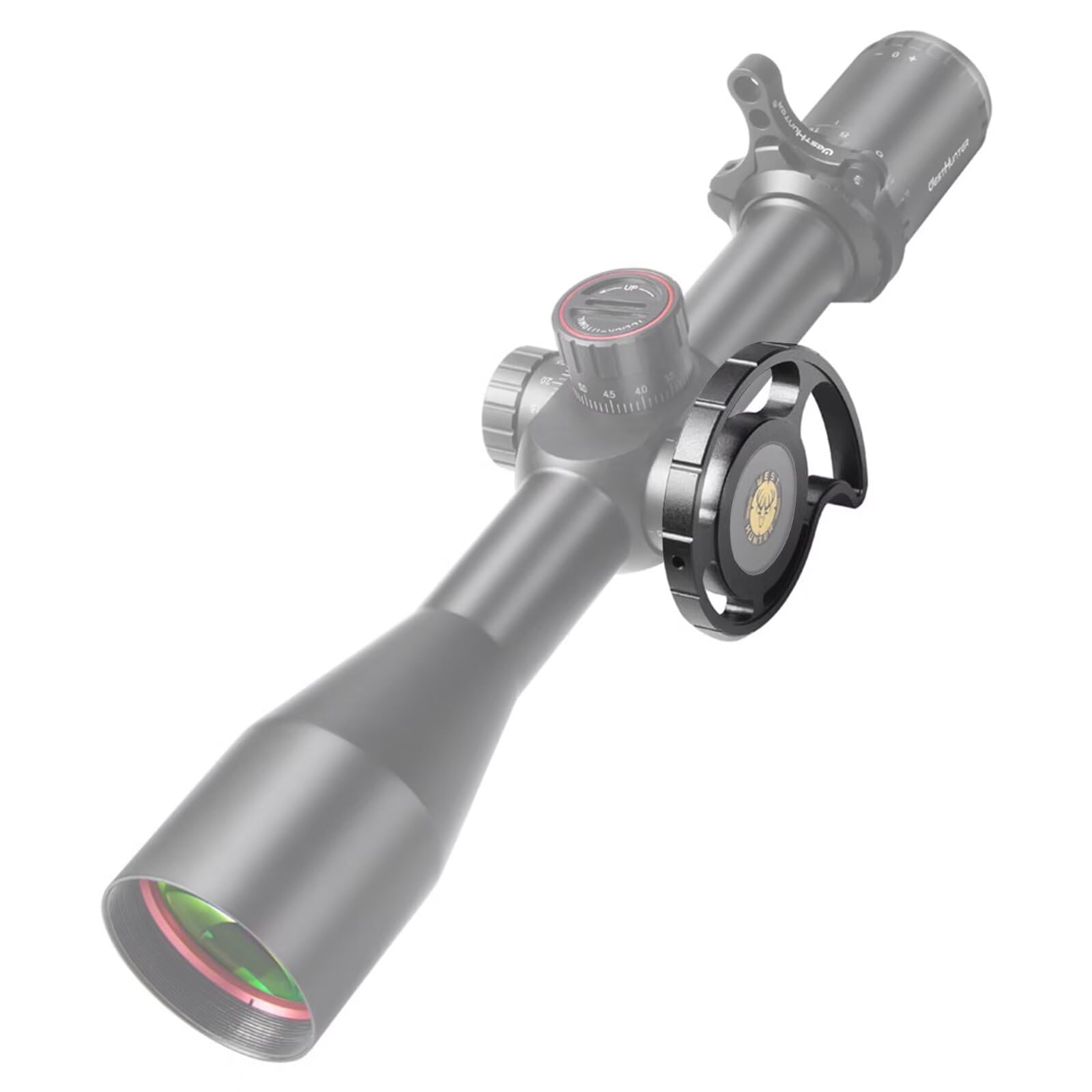 WestHunter Optics Add-on - Ruota per puntale parallasse, 2 opzioni di diametro interno (31,5 mm/34 mm)