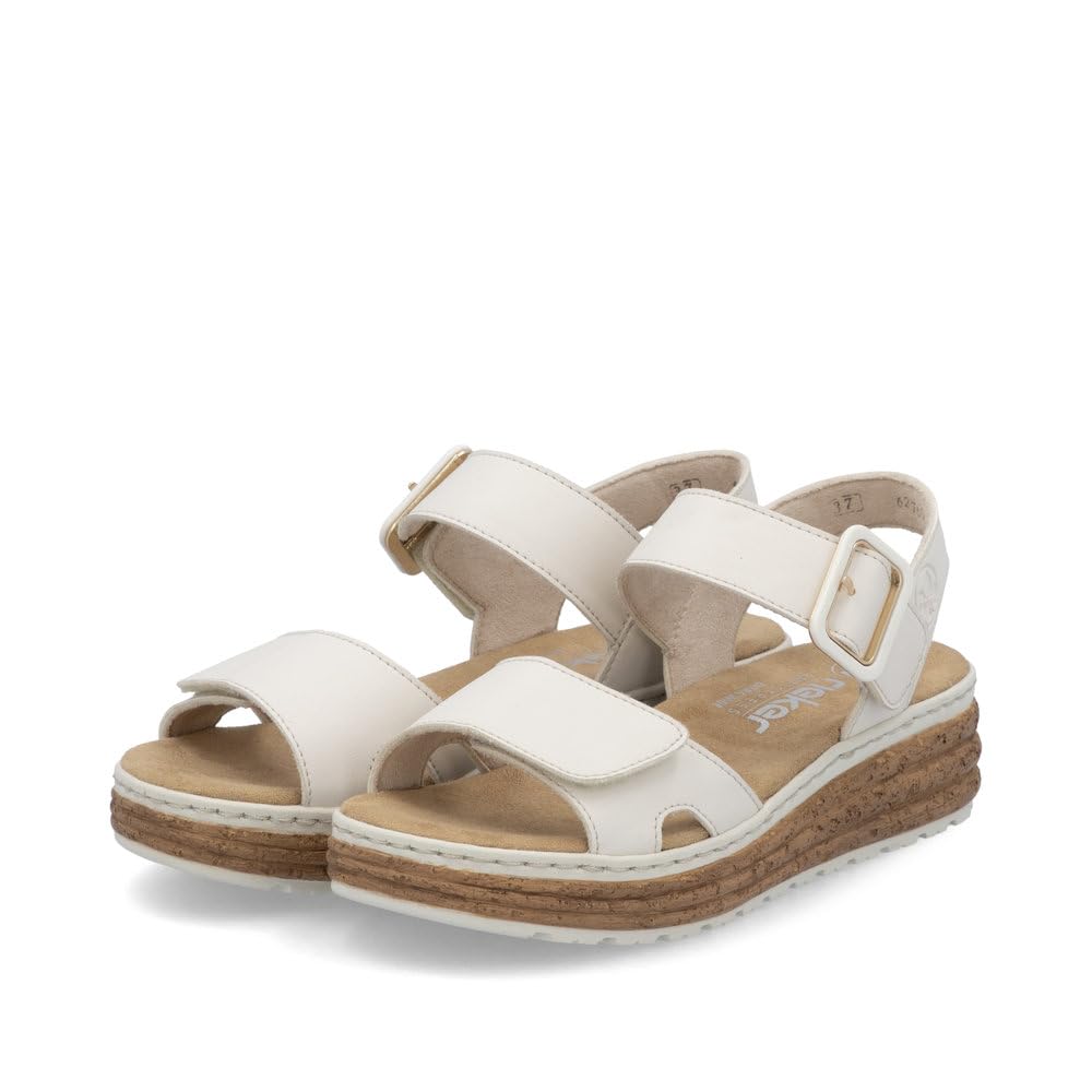Rieker Sandalette Sandales compensées Femme