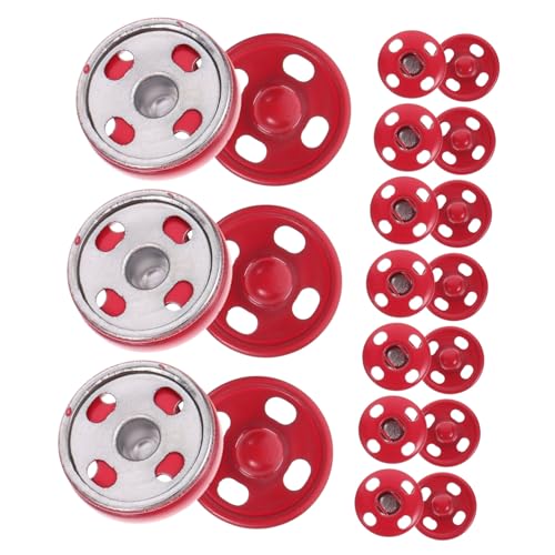 ERINGOGO 50Pair Metal Snap Fasteners Multi Functional Press Buttons for Sewing Clothing and Crafts Lightweight Portable for Jackets Bags and More