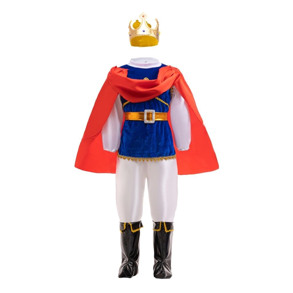 Amazon.co.jp: 白雪姫 王子衣装 コスプレ 6点セット 子供服 男の子用