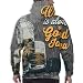 Hunter qiang Sudadera con Capucha para Hombre Diseño Retro Whisky Siempre es...