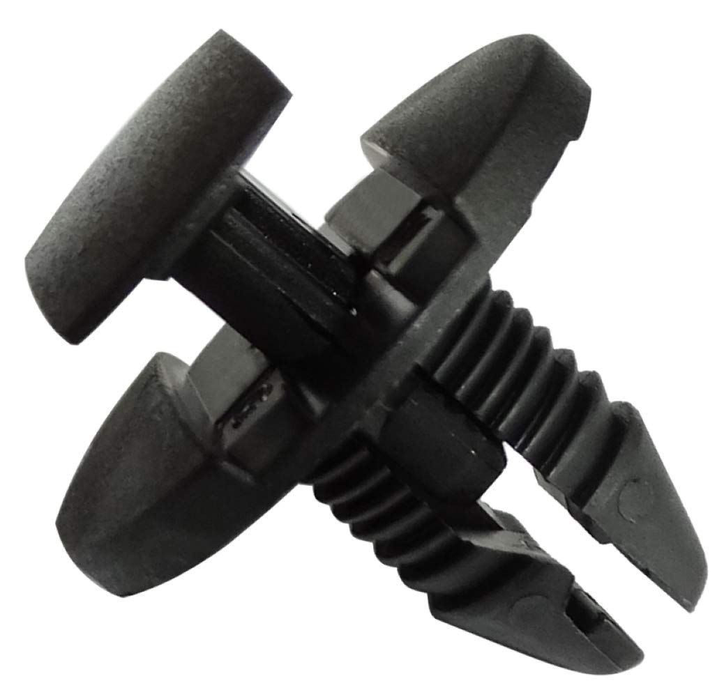 AERZETIX Lot De 10 Agrafes/Clips Auto - Compatible OEM 71737918 C42903 - Fixation Plastique