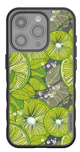 Image of Smartish - Lime Time - iPhone 15 Pro MagSafe Case - Gripmunk [Lightweight + Protective] Thin Cover - Fits iPhone 15 Pro