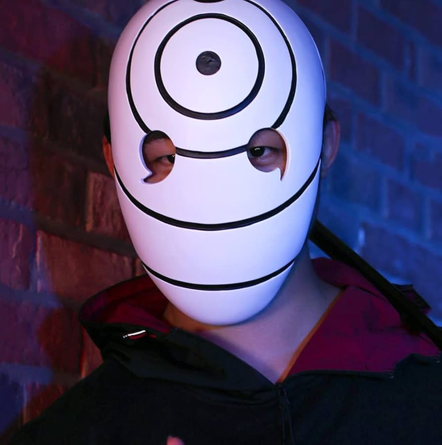NARUTO - ナルトコスプレヘルメット Amazon.co.jp: Gmasking 樹脂製 トビ オビト ナルト うちは