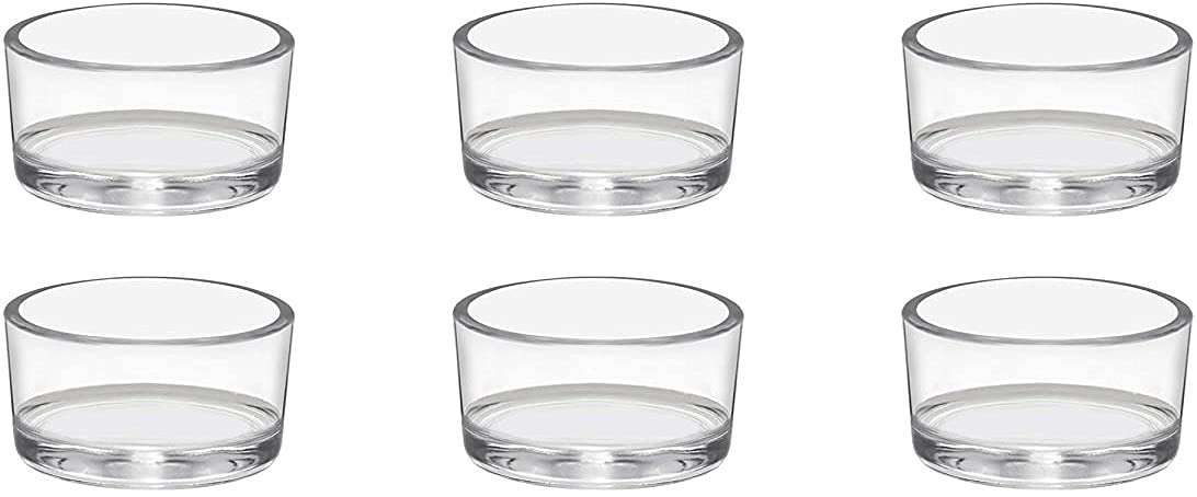 Floralcraft Clear Classic Tealight Holder - (Set Of 24