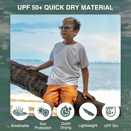 Image of Kanu Surf Boys' Paradise Floral Swim Trunk